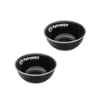 Enamel bowls 600 ml set of 2