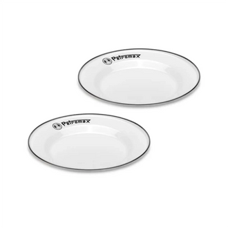 Enamel Plate Set of 2, 26 cm