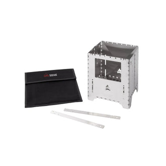 Horno de Leña Bushbox XXL+ Titanio