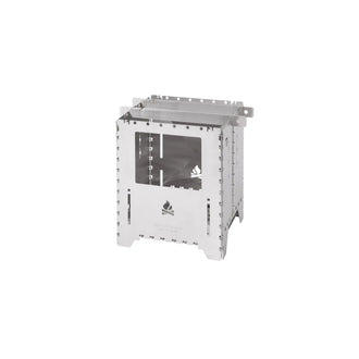 Horno de Leña Bushbox XXL+ Titanio