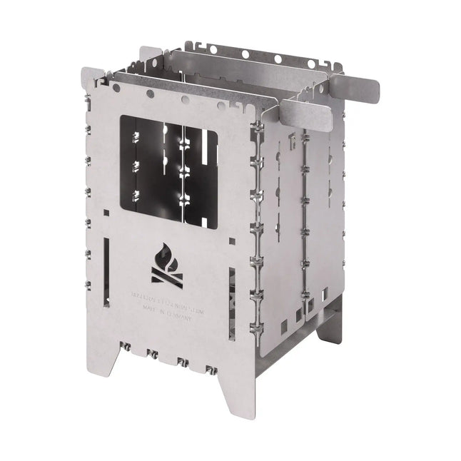 Horno de Leña Bushbox XL Titanio Set Premium
