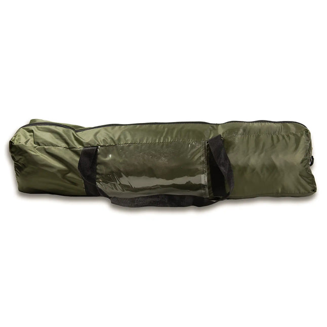 Tenda belga a due posti con soprattenda verde oliva usata