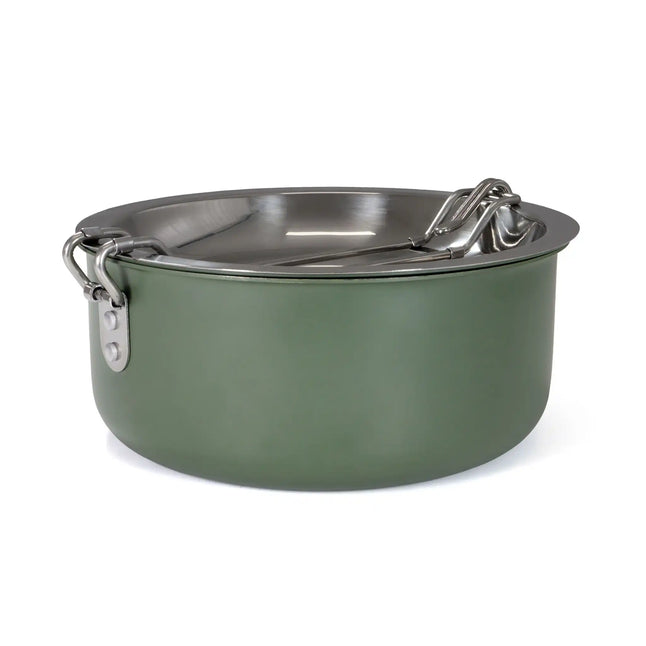 Juego de cocina de aluminio 'Snap-Pack' natural
