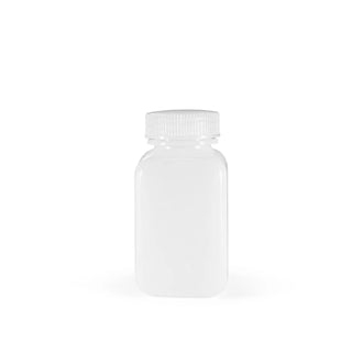 Weithalsflasche eckig