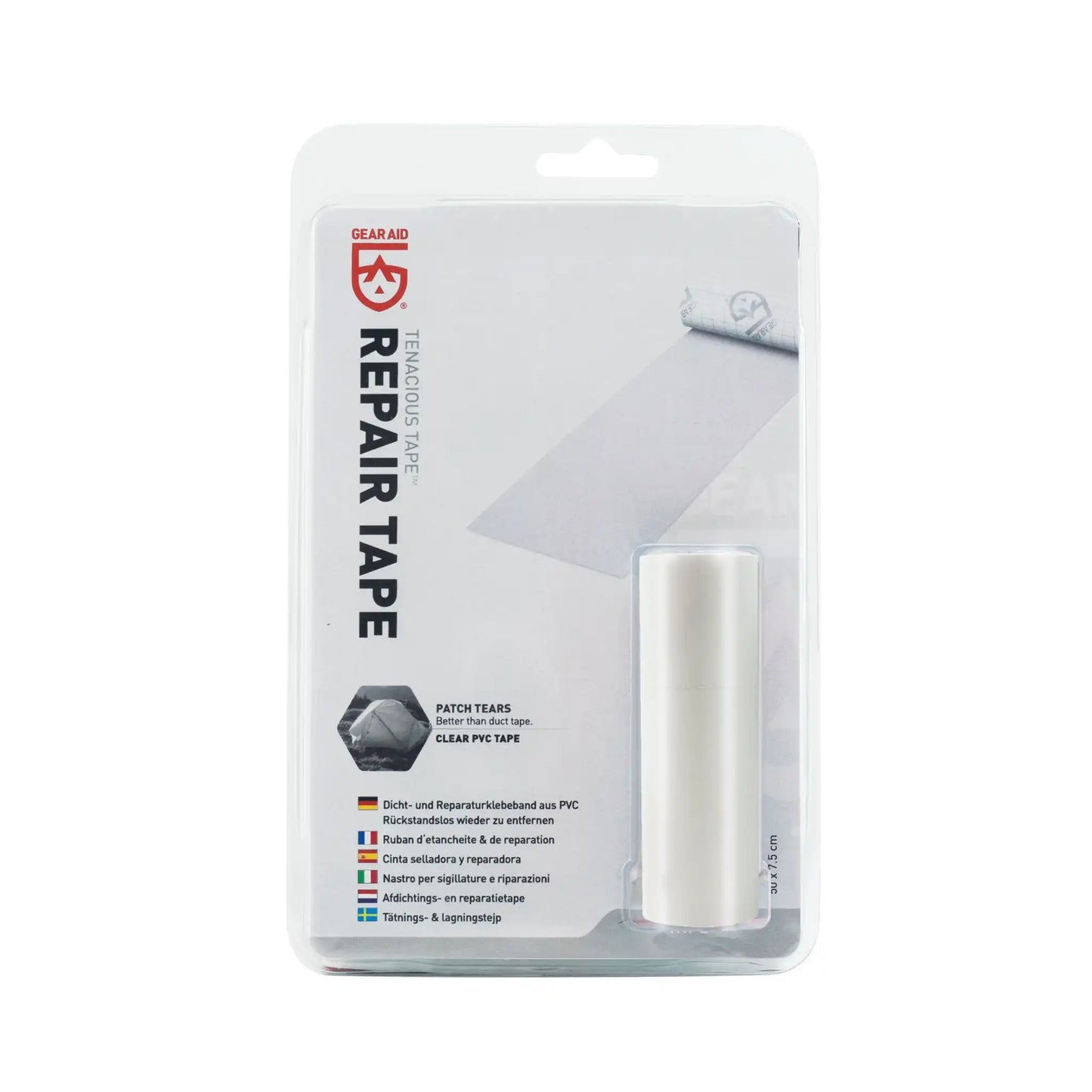 Tenacious Tape Reparatur