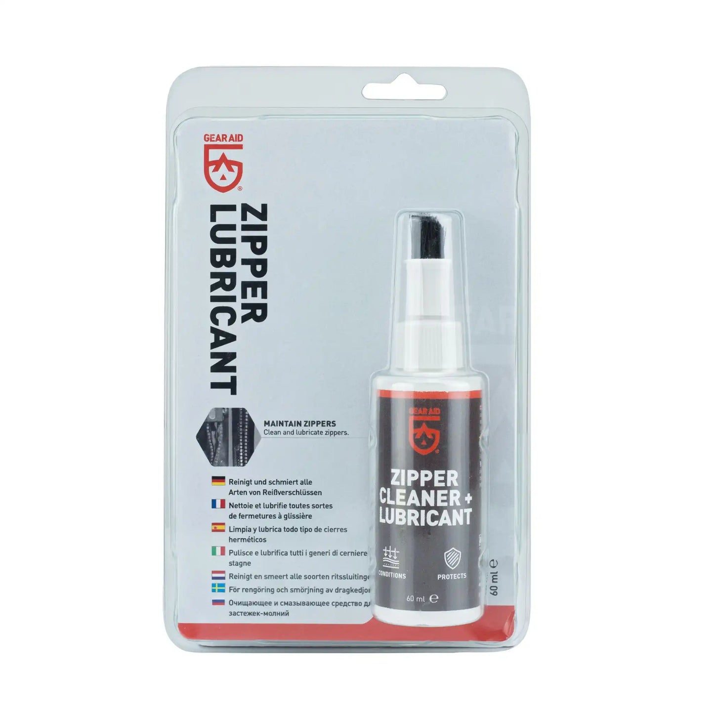Lubricante para cremalleras 60 ml cuidado de cremalleras natural