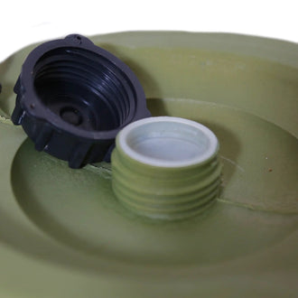 Bidón de agua NATO 25 L oliva usado