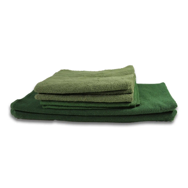 Toalla militar usada