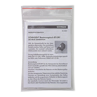 BT-DRY resuscitation mask