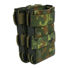 Doppia tasca a estrazione rapida M4 - Flecktarn