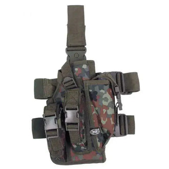 Pistol leg holster, right, camouflage