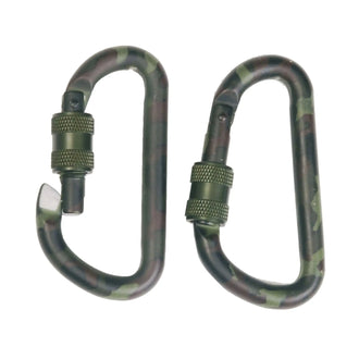 Karabiner Schraubverschluss 2er Set