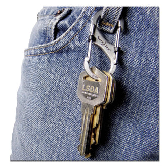 S-Biner SlideLock stainless steel carabiner