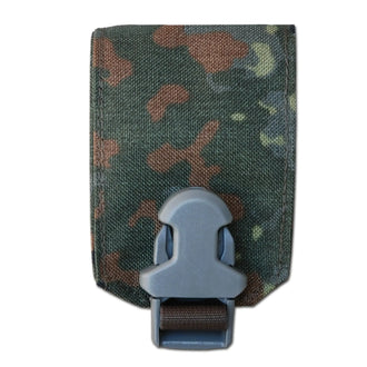 Hand grenade pouch for explosive and fragmentation grenades DM51