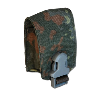 Hand grenade pouch for explosive and fragmentation grenades DM51