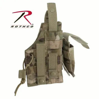 MOLLE ambidextrous multicam holster