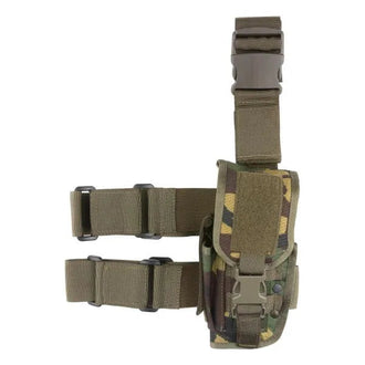Tactical holster P8 / left DPM camo
