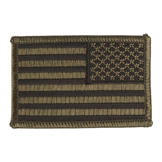Badge US flag right