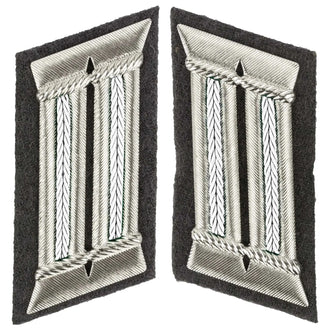 Collar tabs LaSK officer white
