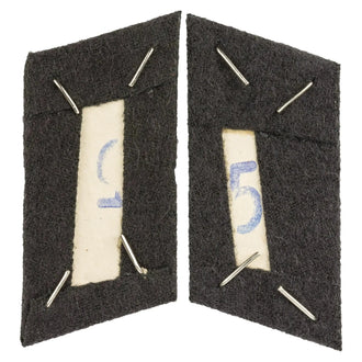 Collar tabs LaSK officer white