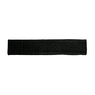 Cintas de nombre set de 5 con bandera negro