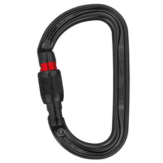 Carabiner AMD Screw Lock black