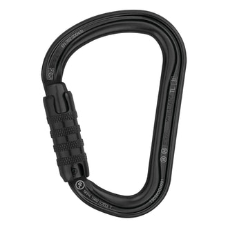 William Triact Lock carabiner, black