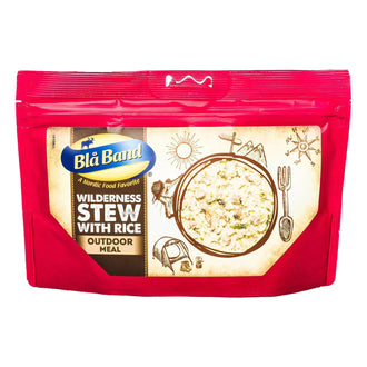 Wild game stew with rice