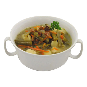 Bean stew with bacon, fully canned, 400g