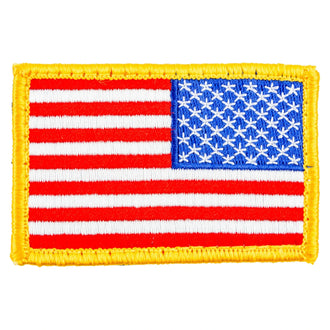 Distintivo US Flagge con velcro destro