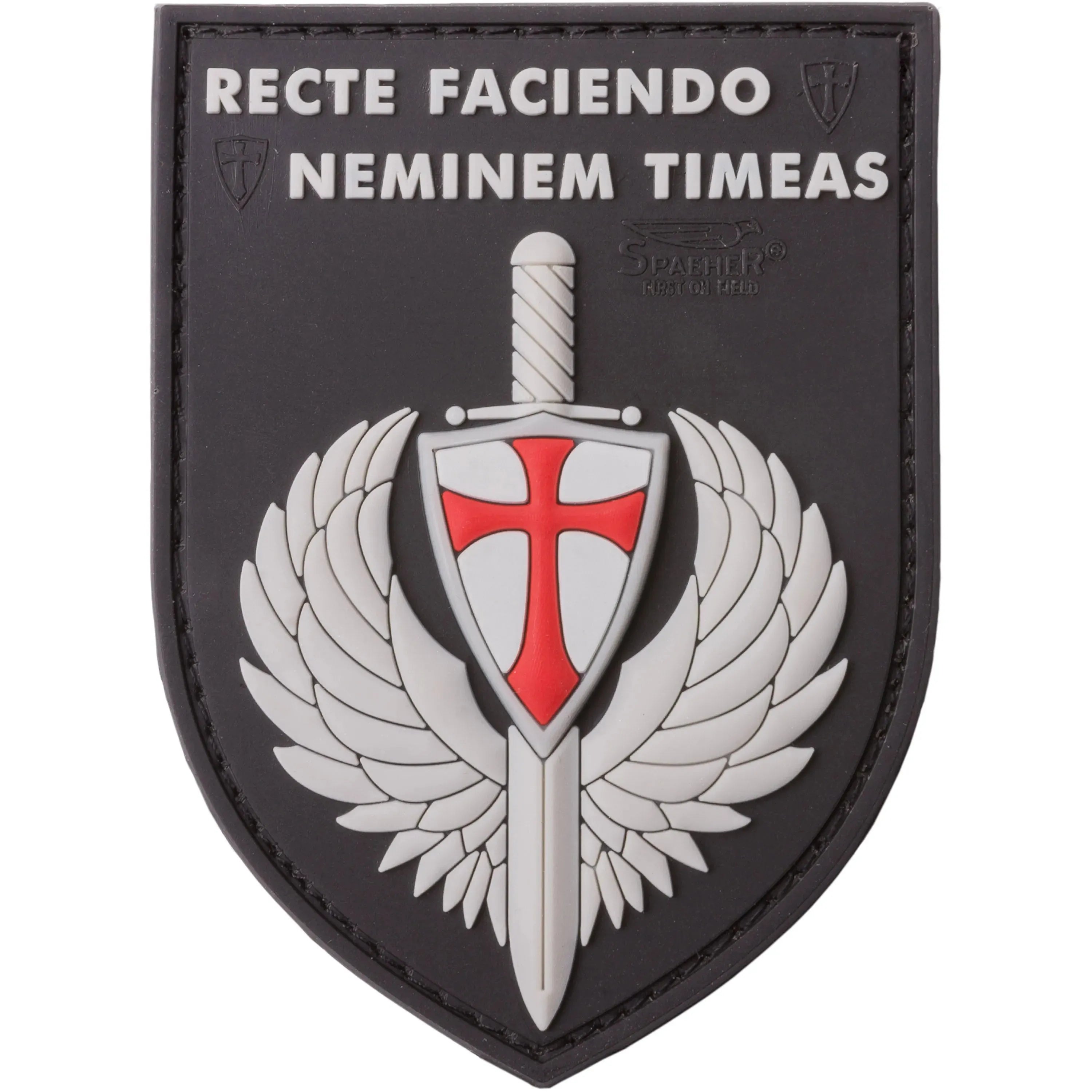 JTG 3D Patch Recte Faciendo Neminem Timeas – ASMC GmbH International