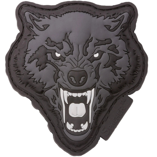 Parche 3D Angry Wolf Head