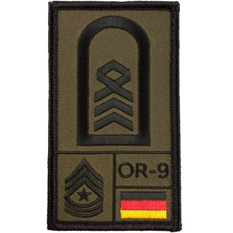 Rank Patch Master Sergeant