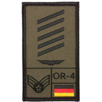 Rank Patch Staff Sergeant Air Force