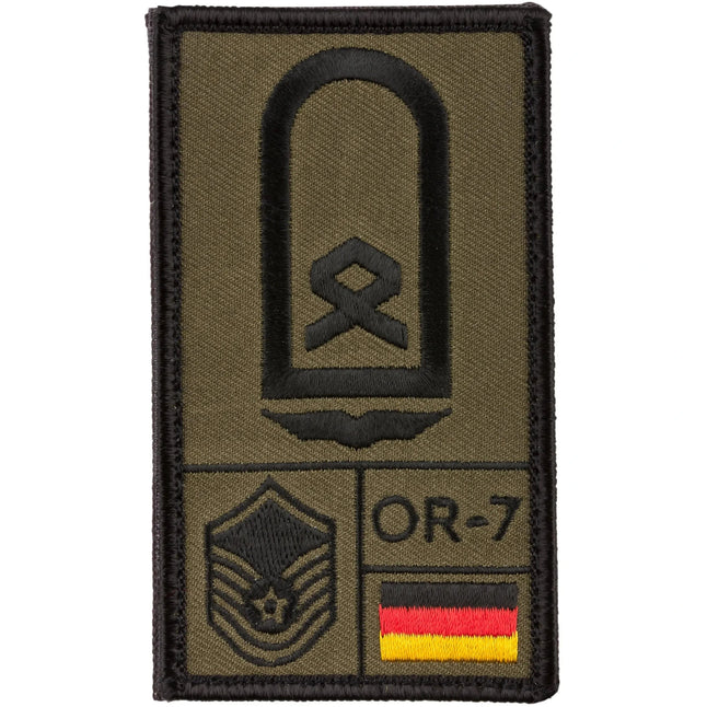 Rank Patch Sergeant Major Air Force