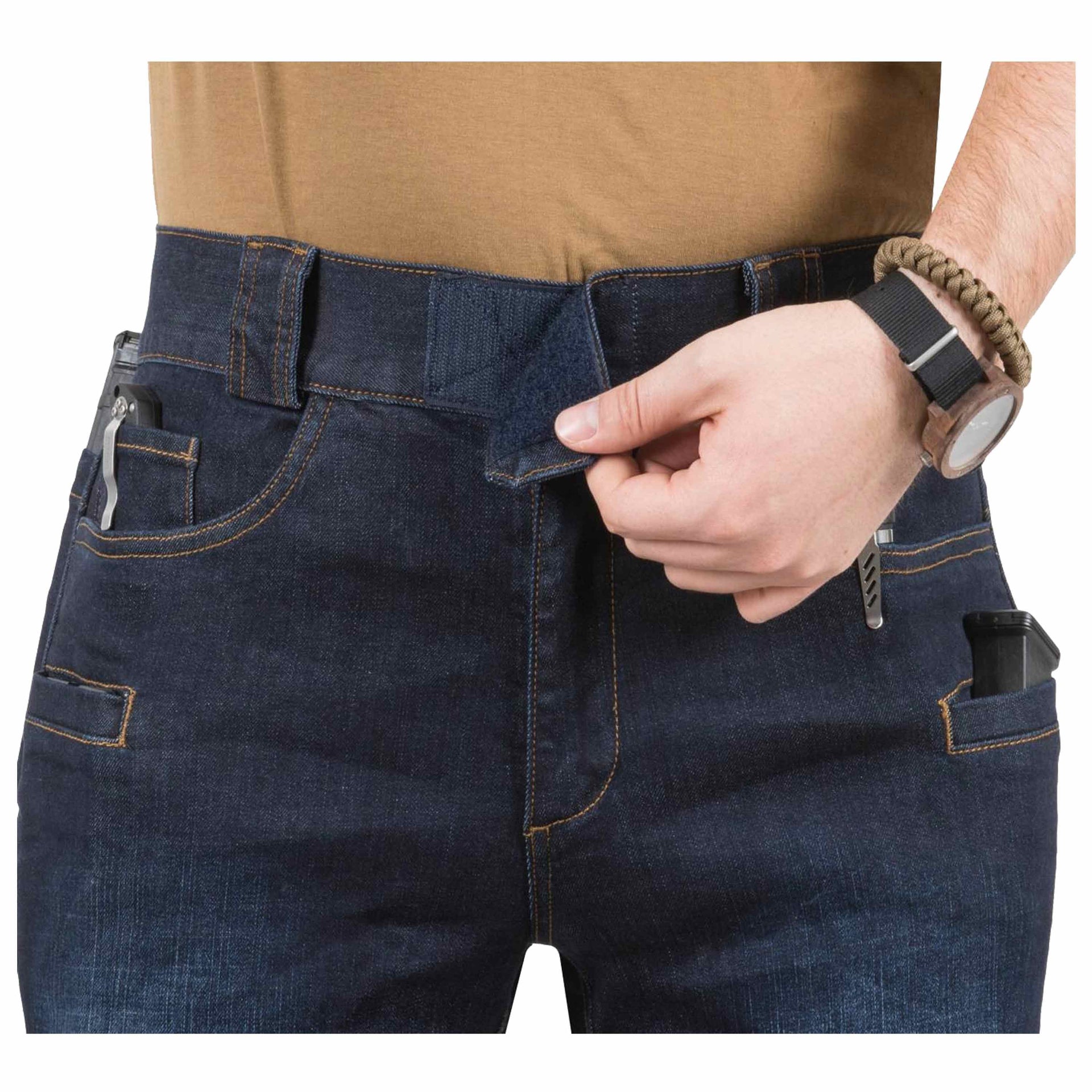 Jeans tattici Greyman Denim Mid blu scuro