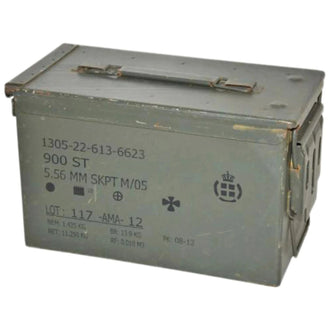 Danish ammunition box size 2 used