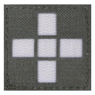 Large Red Cross patch (BW)