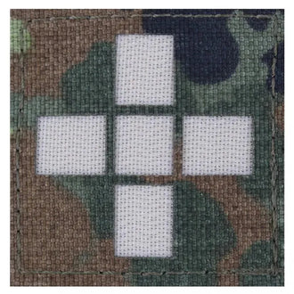 Large Red Cross patch (BW)