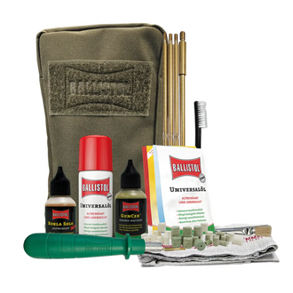 Gun cleaning kit 52-piece olive