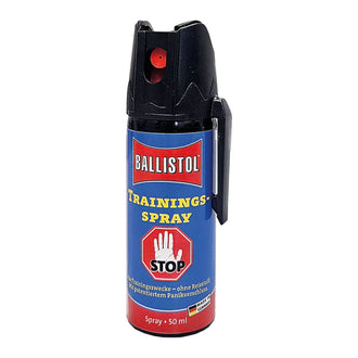 Trainingsspray ohne Reizstoffe