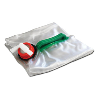 Collapsible plastic canister