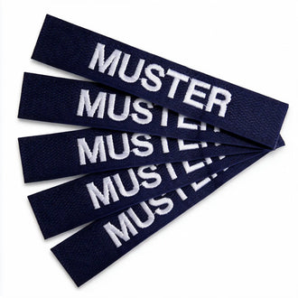 Cintas de nombre 5er Set Navy