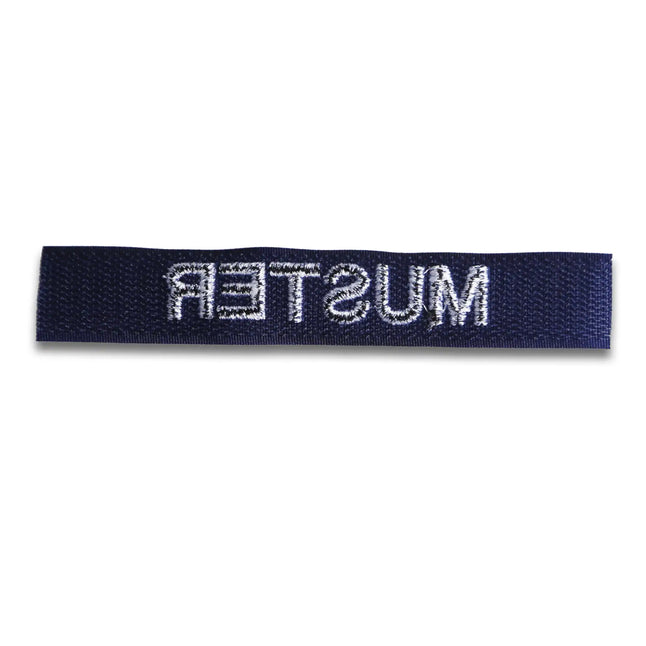 Set di 5 nastri con nome Navy