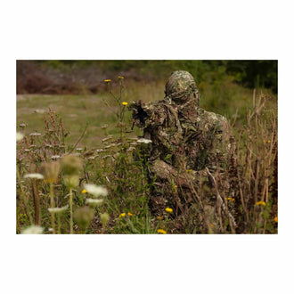 Camouflage cover telephoto lens spotting scope optic