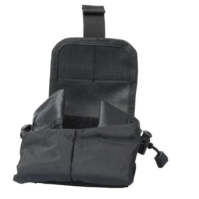 Dump pouch