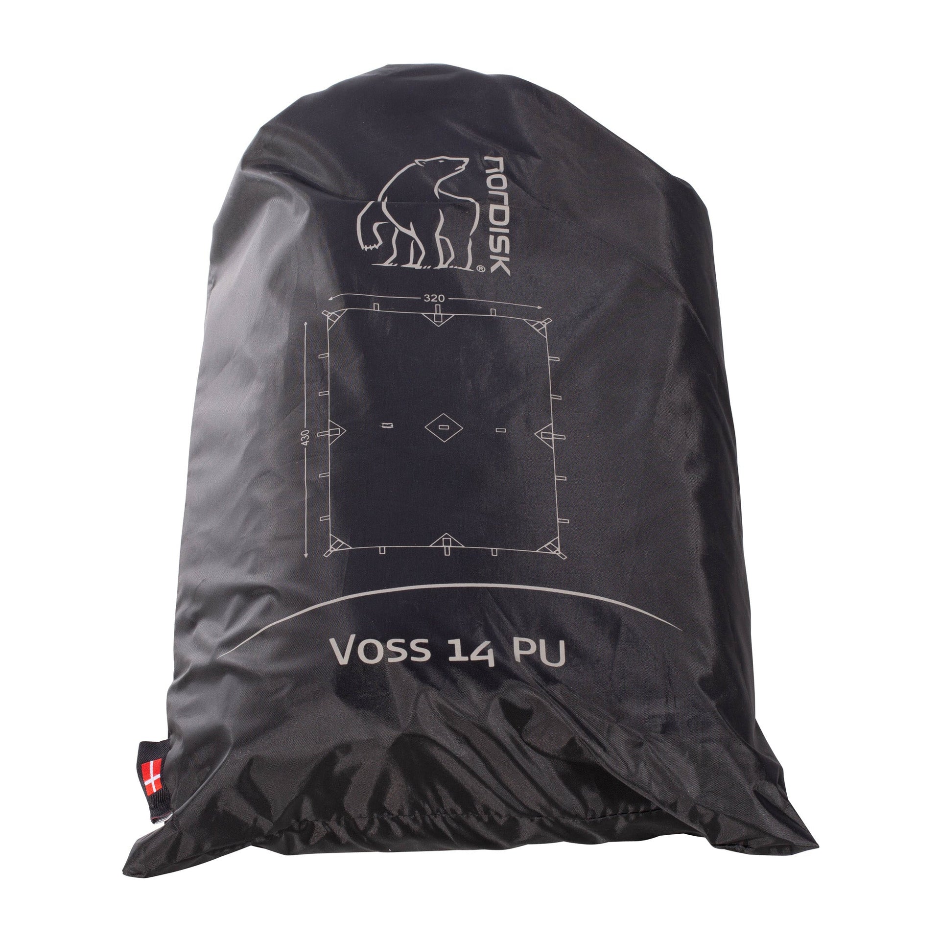 Tarp Voss 14 PU dark