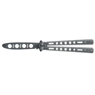 Training knife Butterfly silver-colored