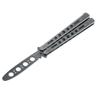 Training knife Butterfly silver-colored