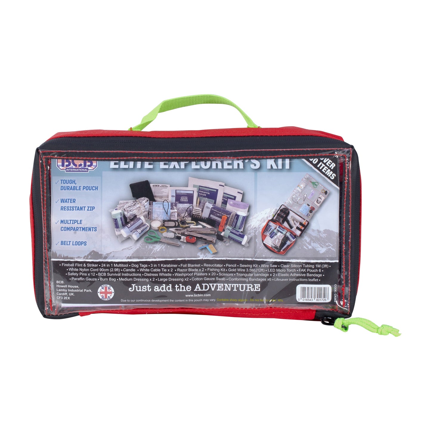 Set di sopravvivenza Kit esploratori Elite